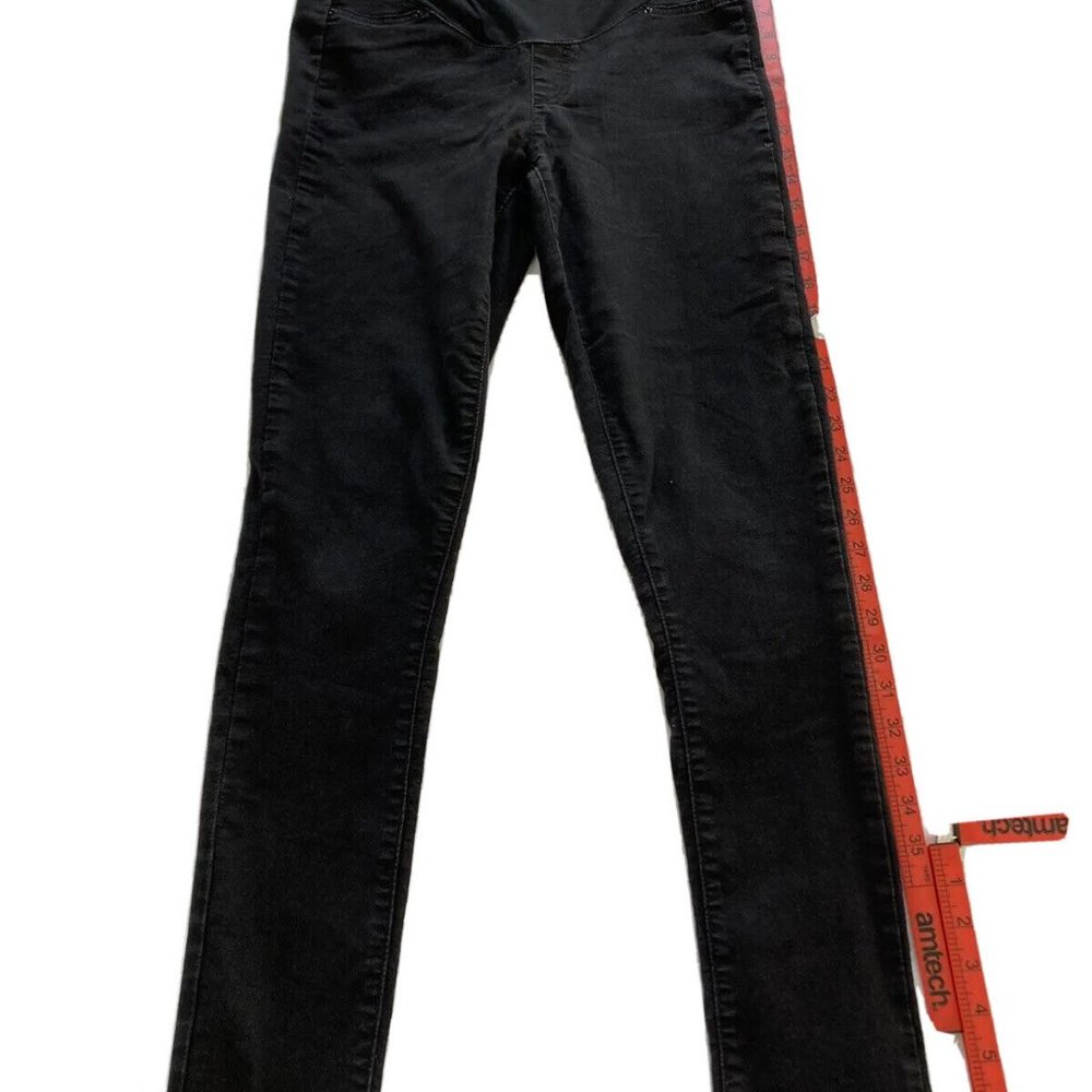 Jojo Maman Bebe Black Maternity Jeans Size 12 R Preloved Excellent Condition - Picture 3 of 6